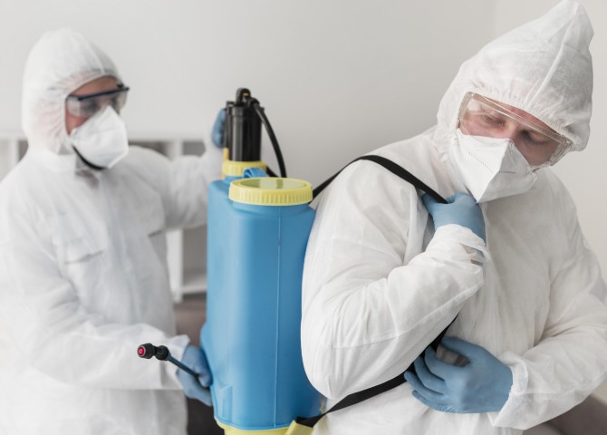 Desinfección de Virus y Bacterias